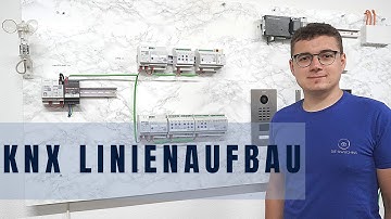 KNX Linienaufbau| Linienkoppler| KNX für Anfänger Folge 3| MDT Glastaster| Smarthome