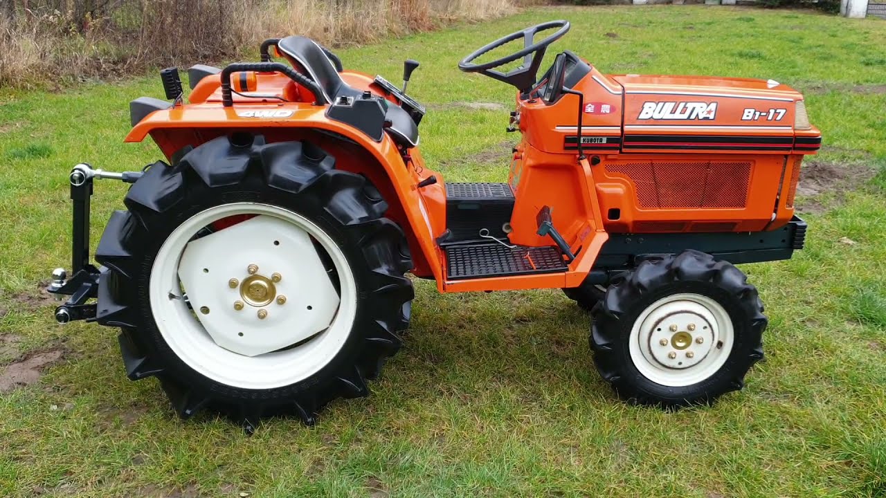 Kubota Bulltra B1-17 Japoński Traktor - YouTube