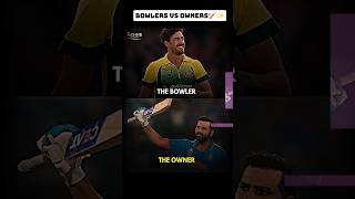 The bowlers vs owners🏏👀#cricket#shortsvideo