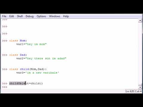 Python Programming Tutorial   36   Multiple Parent Classes
