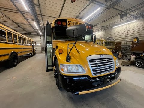 2012 Blue Bird Vision walkaround video