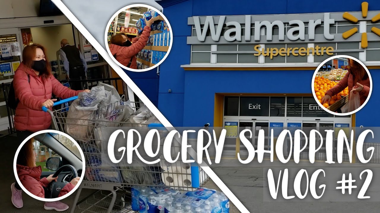 Grocery shopping during lockdown in 🇨🇦