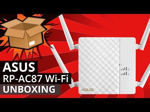 ASUS RP-AC87 Wireless Repeater UNBOXING - The BEST WIFI range extender?
