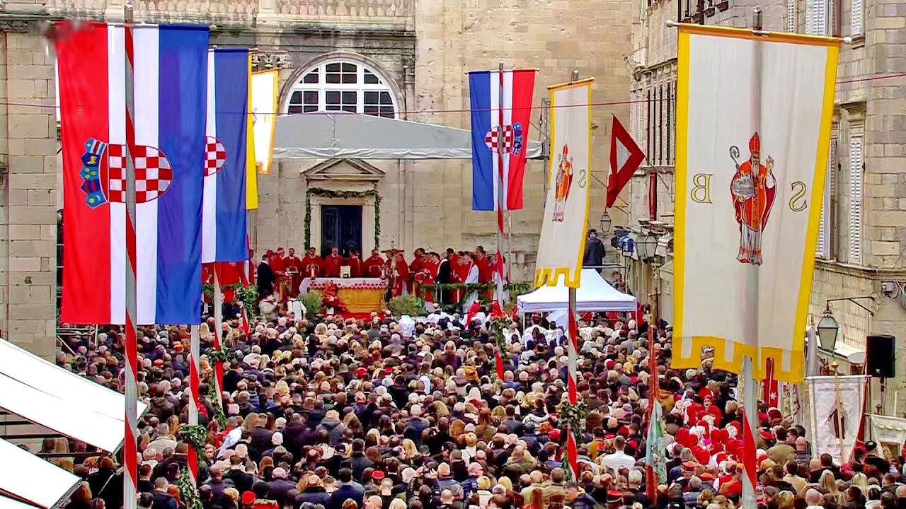 Dubrovnik: Festa sv. Vlaha, Sveta Misa 2025.