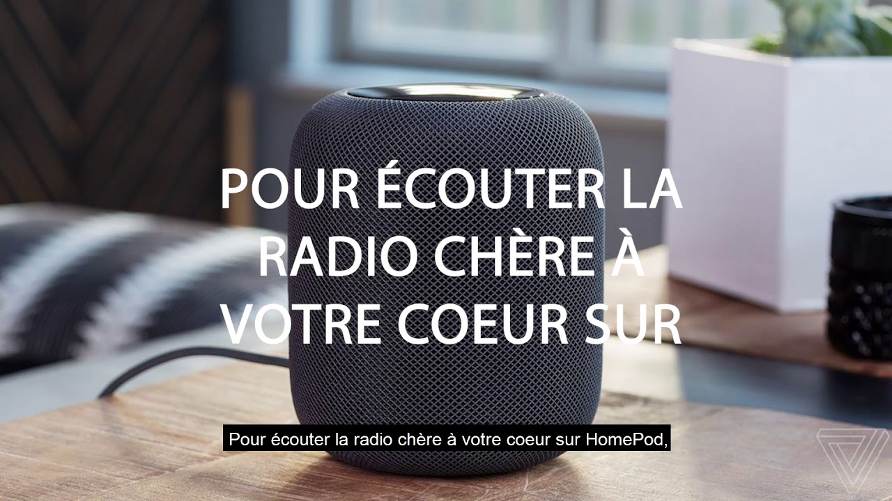 Comment écouter la radio ChérieFM sur les enceintes connectées