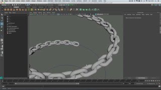 Maya 2016 Ext 2 Tutorial - Using MASH with CurveWarp