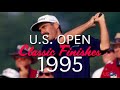 Us open classic finishes 1995  corey pavins incredible shot leads to win at shinnecock hills