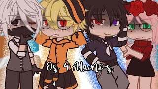 ✿ Os 4 Alunos ✿ {Naruto Gacha Club Meme 💛❤️} •[ft.Time 7, Ino, Hinata, Shikamaru e Temari]•