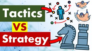 Differences between Tactics and Strategy.
