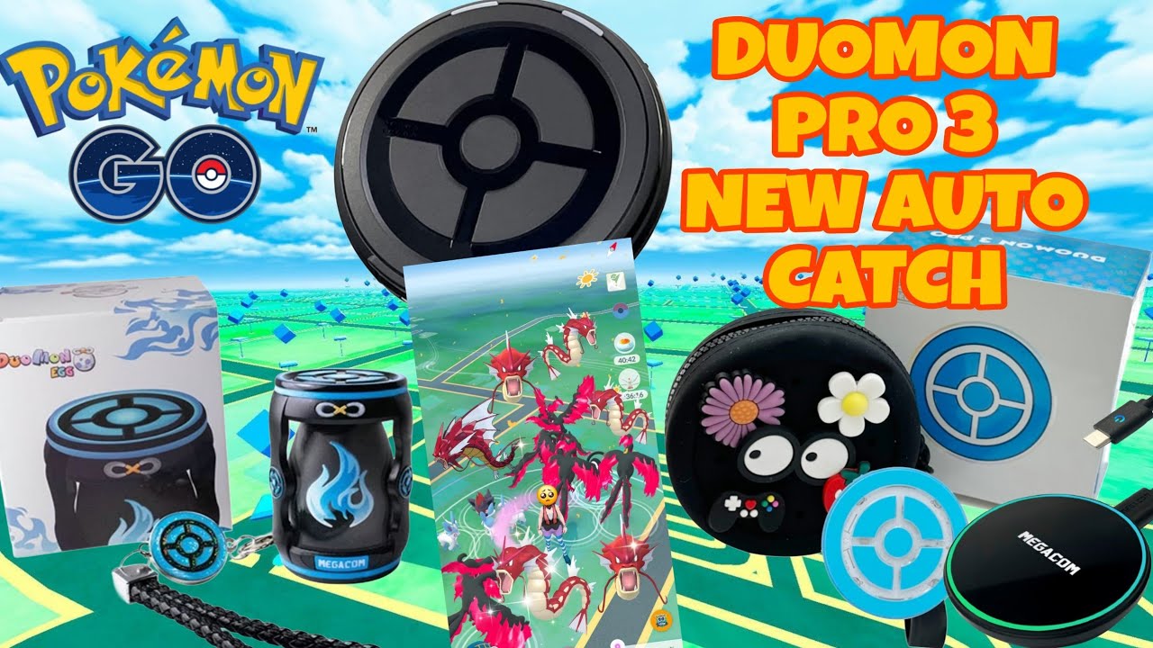NEW AUTOMATIC POKEMON CATCHER DUOMON 3 PRO* Quick review