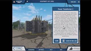 3D Substation Simulator