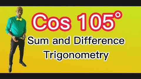 Sum and Difference Formula Trigs part 1 #dellymathsconcepts #cxcmaths #gcse #addmathform5 #cape