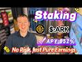 🚀 Made $15,000 in One Month! Low-Risk Staking ARK Tutorial – 900%+ APY Passive Income Strategy!