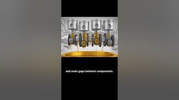 How Motor Oil Works in Your Engine 🛢️ | Quick Explanation