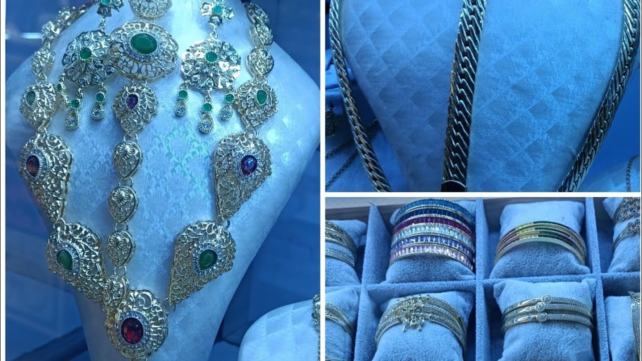 مجوهرات💍 المتعة الجملة والتقسيم  عند السباعي ف قيسارية عزيزة درب السلطان الدار البيضاء📢