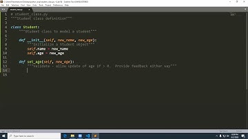 Lab 9 - student_class.py and student_client.py