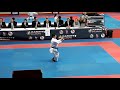 Moto kazumasa kata gankaku karate1 series a salzburg 2019