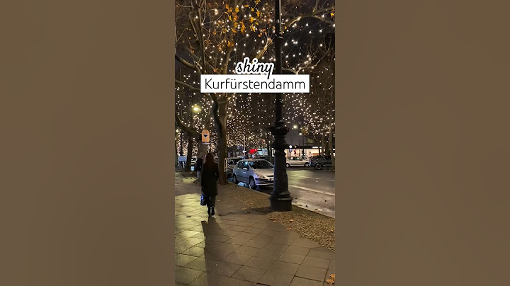 Merry Christmas! The famous Kurfürstendamm sparkles & glitters in the Advent season #shorts #berlin
