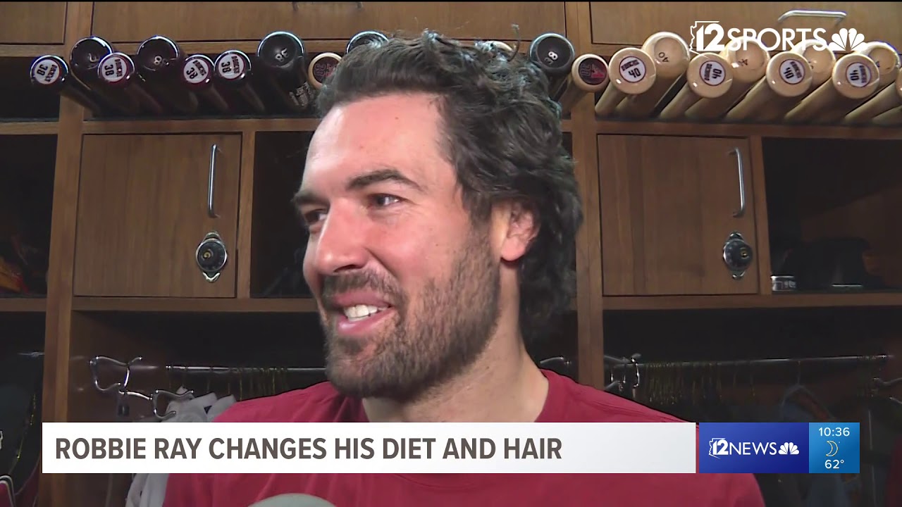 D-backs pitcher Robbie Ray cuts dairy, drops 15 pounds, grows out the hair  before Spring Training 
