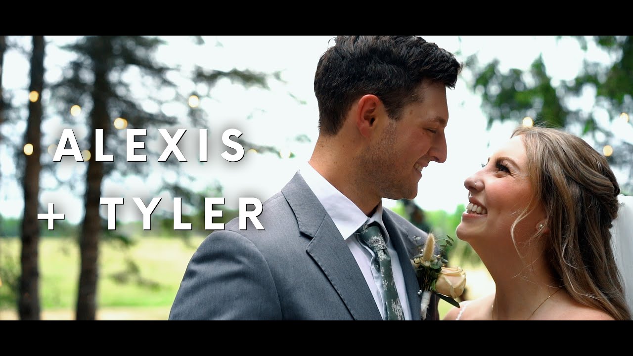 Alexis + Tyler Wedding Highlights | The Barn At Evergreen Farms | Northern Michigan Wedding Video