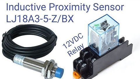 Inductive Proximity Sensor with Relay