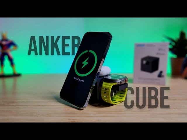 Anker 3-in-1 Cube mit MagSafe für iPhone, AirPods und Apple Watch