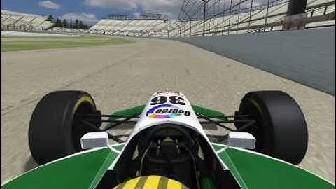 rFactor CART Factor Onboard Lap of Indianapolis Motor Speedway