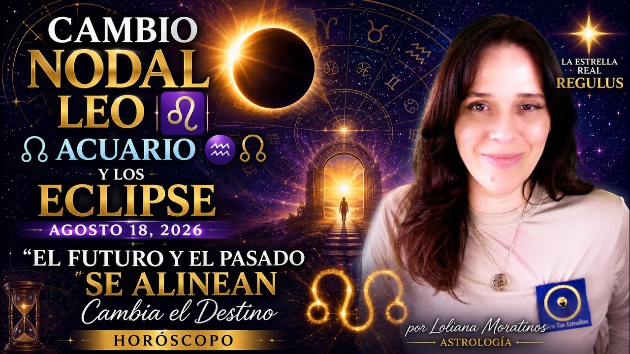 MiraTusEstrellas VIP551 | Cambio Nodal Eje Acuario-Leo 2026 por Loliana Moratinos