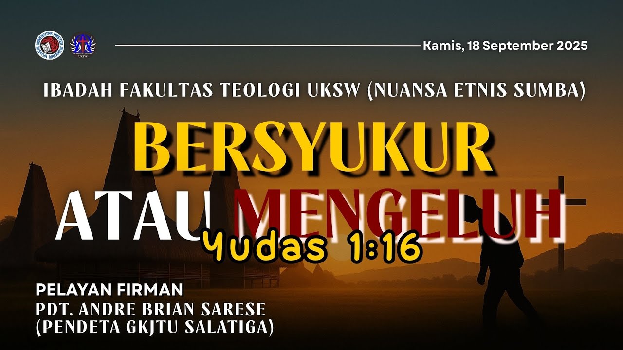 Ibadah Fakultas Teologi | Kamis, 18 September 2025