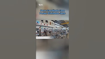 Revolutionize Packaging: Servo Coordinate Case Packer Cuts Labor by 70%