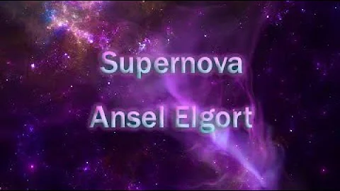 Ansel Elgort - Supernova (Lyrics)