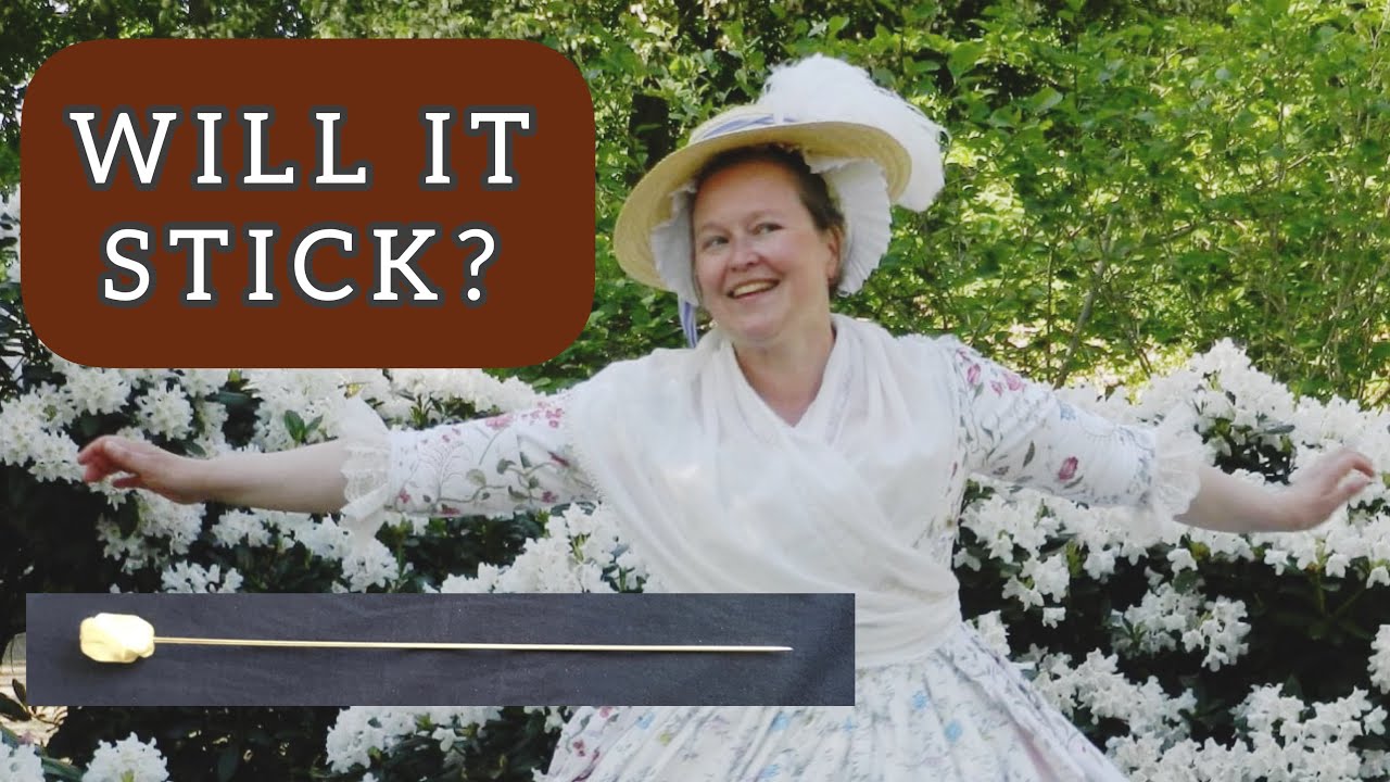 How to Make a Hat Pin of a Knitting Needle YouTube