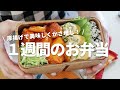 【１週間のお弁当】安すぎる厚揚げでかさ増し！節約おかずレシピ5選bento vol.2