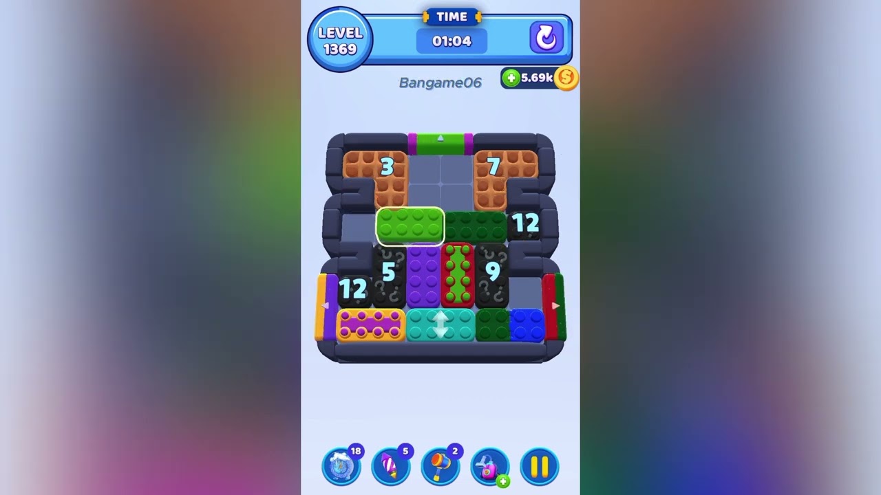 Color block jam level 1369