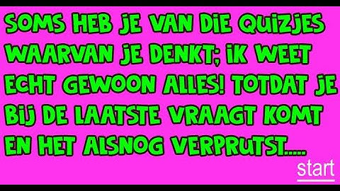 Bijna lachwekkend hoe iedereen vraag 10 verprutst