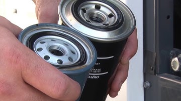 How to Replace Prefuel and Secondary Filters on a Generator