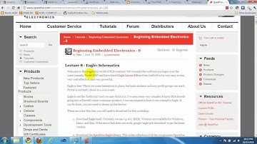 EAGLE Tutorial 1 - Download, Install and Add a Part
