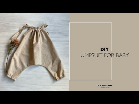 Video: Hoe Een Baby-jumpsuit Te Naaien?