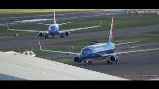 (4K) 10+ Minutes of Plane Spotting at PDX - Portland, Oregon