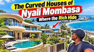 The Curved Houses of Nyali Mombasa: Where the Rich Hide 🇰🇪🌴4K WALKING TOUR