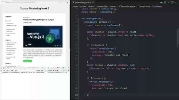 032 Mastering Nuxt   3 6 Route Validation   HD