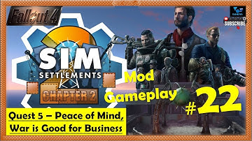 Fallout 4 - Sim Settlements 2 Chapter 2 Mod | War is Good for Business | Gameplay Part 22