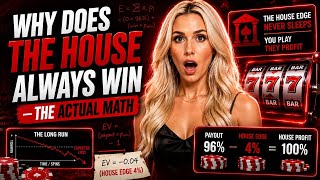 Why does the house always win? The actual math