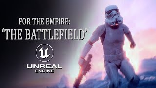 THE BATTLEFIELD  A Star Wars short film made with Unreal Engine 5