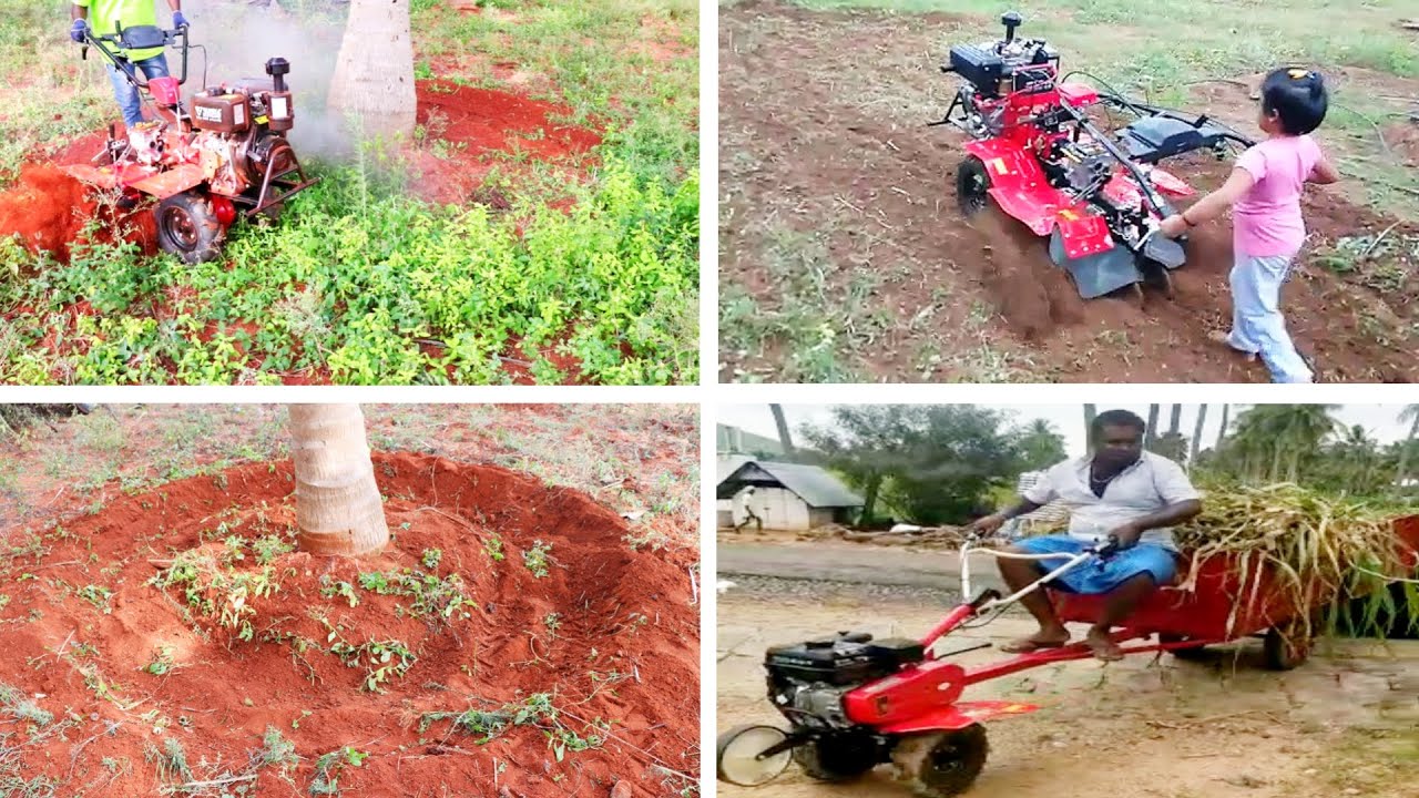 உலகின் மிகச்சிறிய & மிகப்பெரிய "Power Weeder" | அனைத்து விவசாய பயன்பாட்டிற்கும்