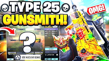 THE MOST INSANE TYPE 25 Gunsmith Loadout in COD Mobile SEASON 8 | BEST TYPE 25 Attachments