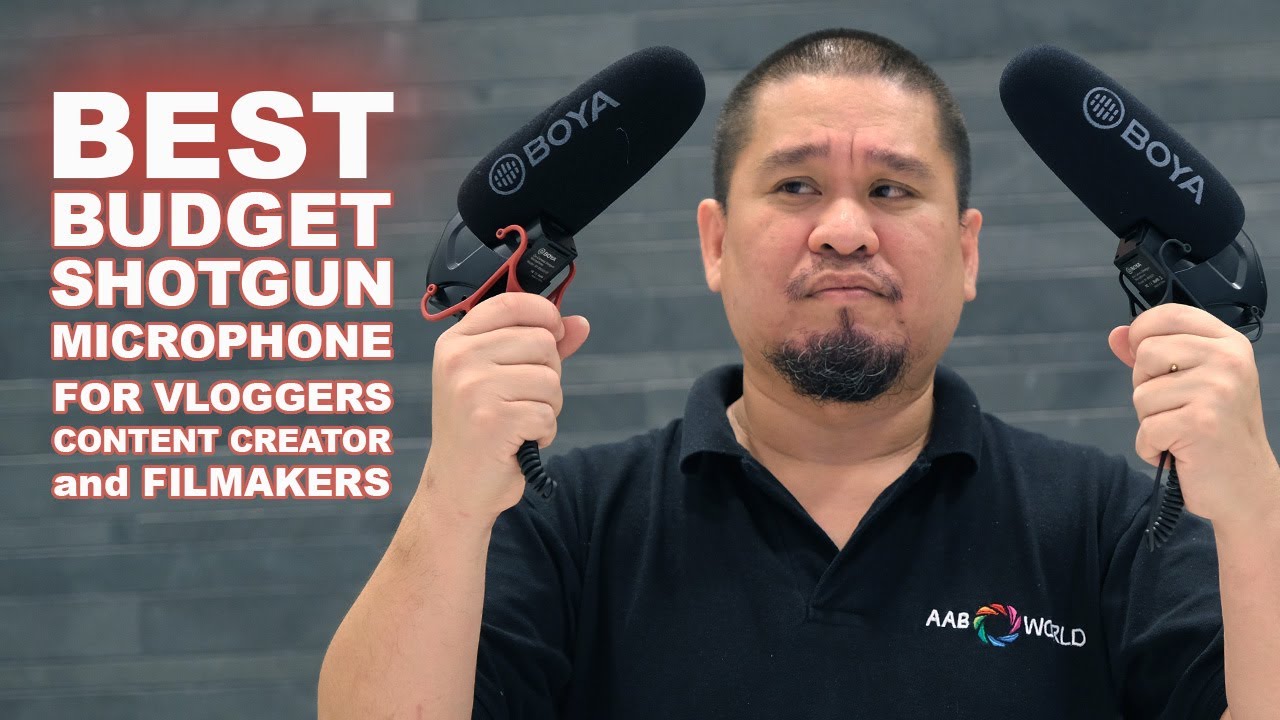 BOYA BY BM 3031 & BY-BM 3031R BEST BUDGET SHOTGUN MICROPHONE FOR