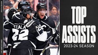 LA Kings Top Assists of the Season! | 2023-24 Season in Review