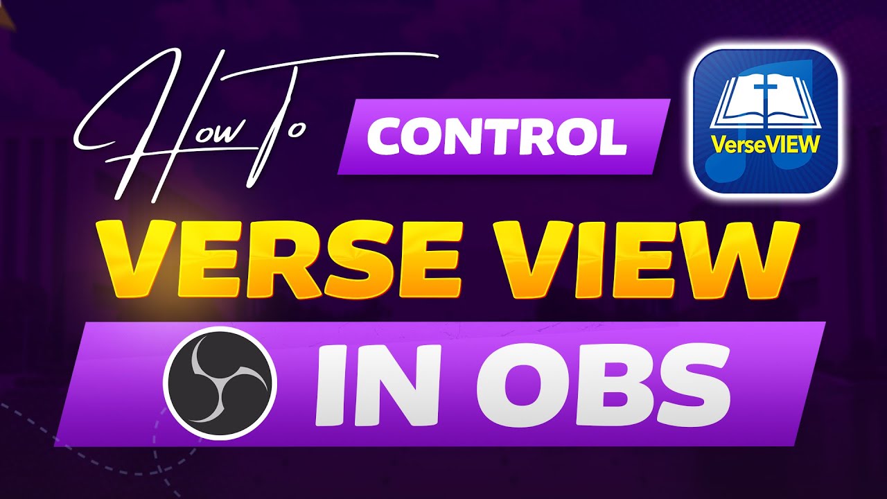 VERSEVIEW CONTROL IN OBS || VERSEVIEW ని OBS లో నుండి CONTROL చెయ్యడం ఎలా || VERSEVIEW VIDEO ||