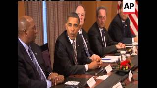 President Barack Obama is capping a 10-day trip to Asia meeting with Russia's president. Associated